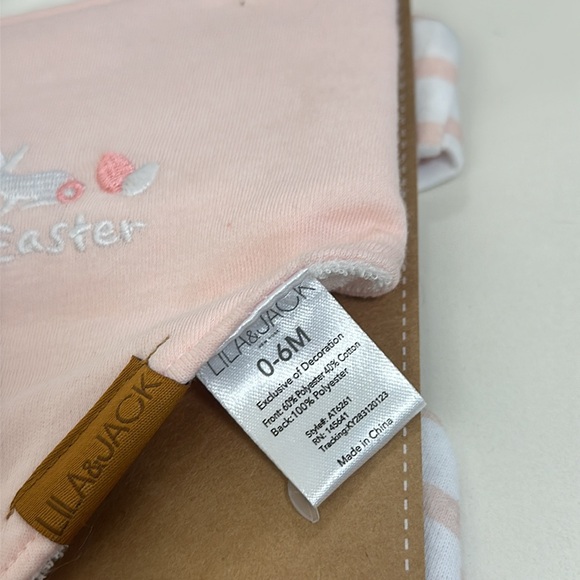 Lila & Jack - My First Easter Sunny Hat, Bib and Teether Set - NWT! - Picture 5 of 6